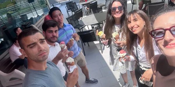 Ice cream at the office